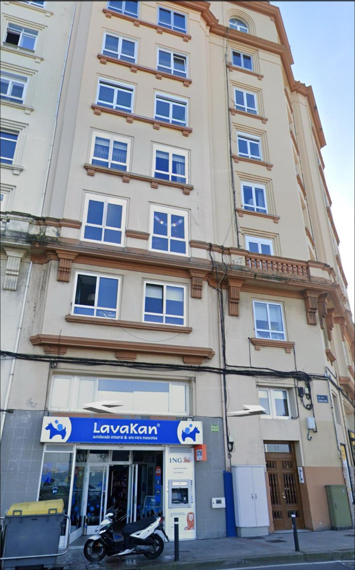 Ferienwohnung Piso Con Vistas A La Playa De Riazor A Coruña Exterior foto